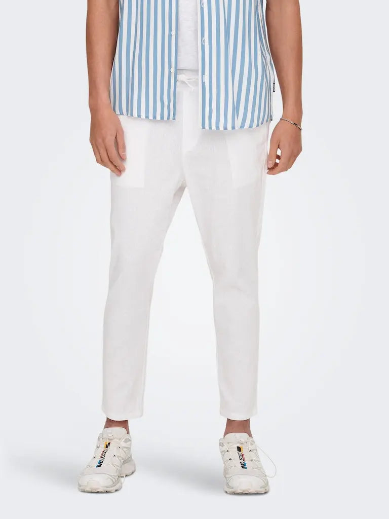 Linus Linbukse 0007 - Bright White Only & Sons