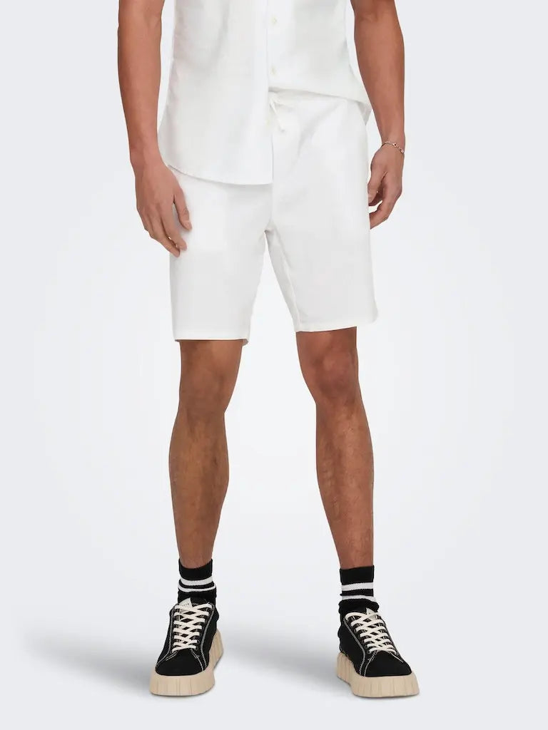 Linus Linshorts 0007 - Bright White Only & Sons