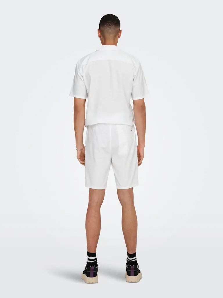 Linus Linshorts 0007 - Bright White Only & Sons