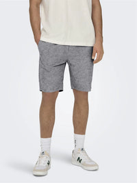 Linus Linshorts 0007 - Dark Navy Detail Only & Sons