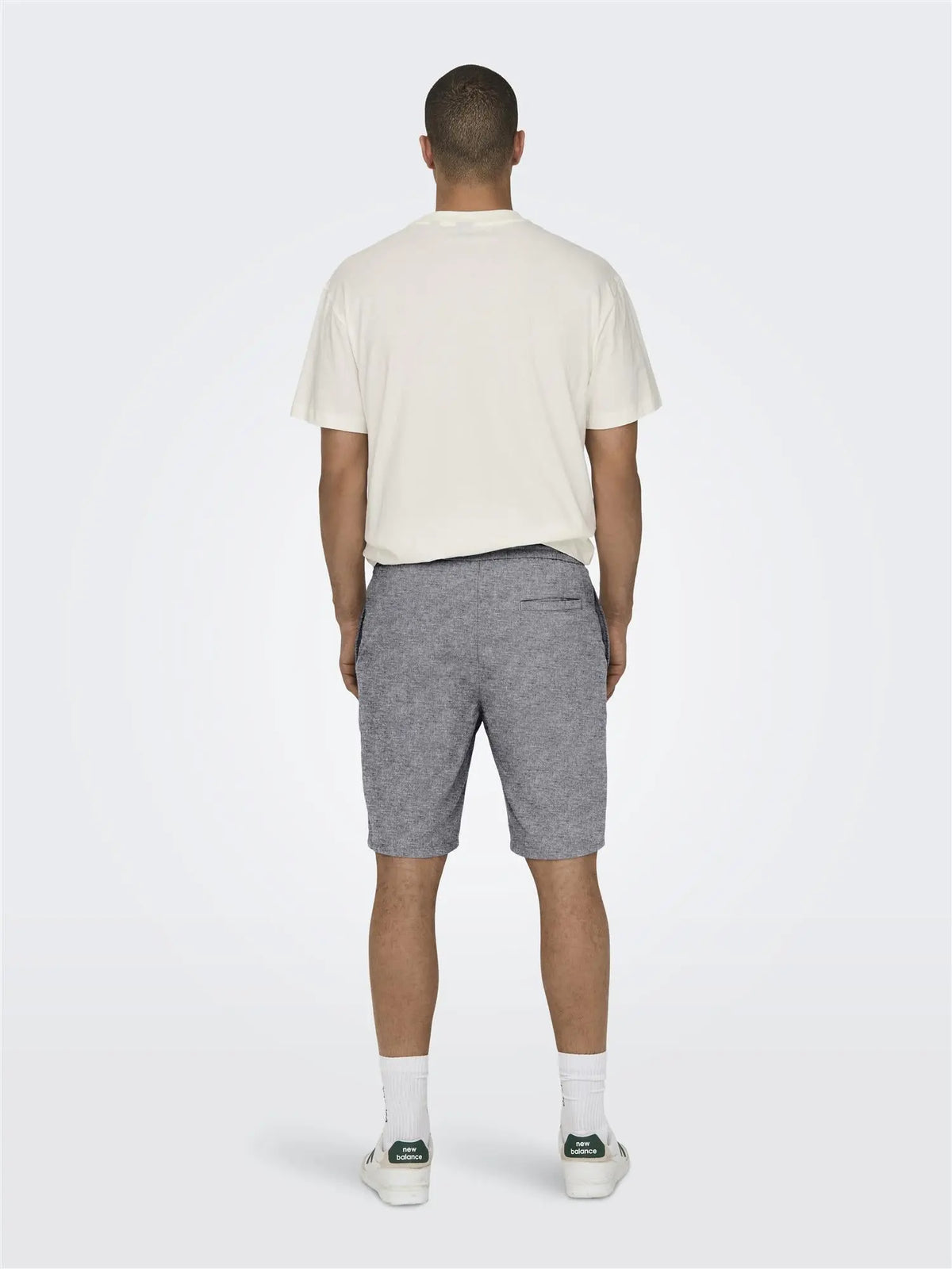 Linus Linshorts 0007 - Dark Navy Detail Only & Sons