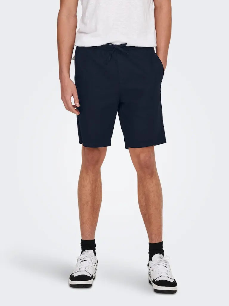 Linus Linshorts 0007 - Dark Navy Only & Sons