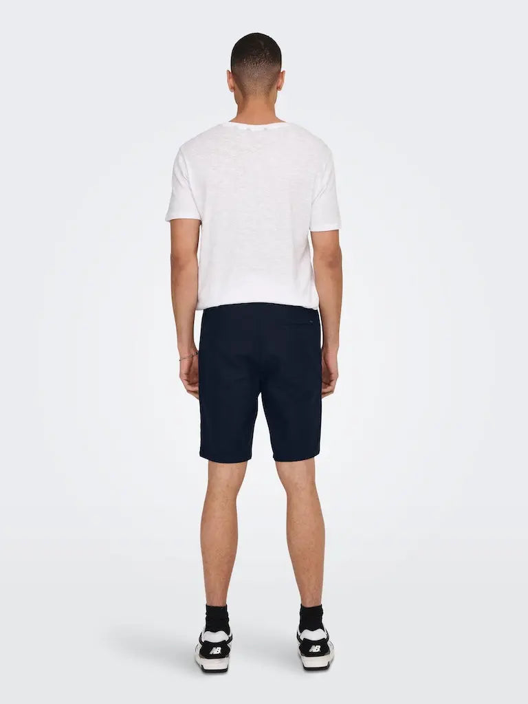 Linus Linshorts 0007 - Dark Navy Only & Sons