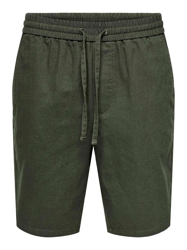 Linus Linshorts 0007 - Olive Night Only & Sons