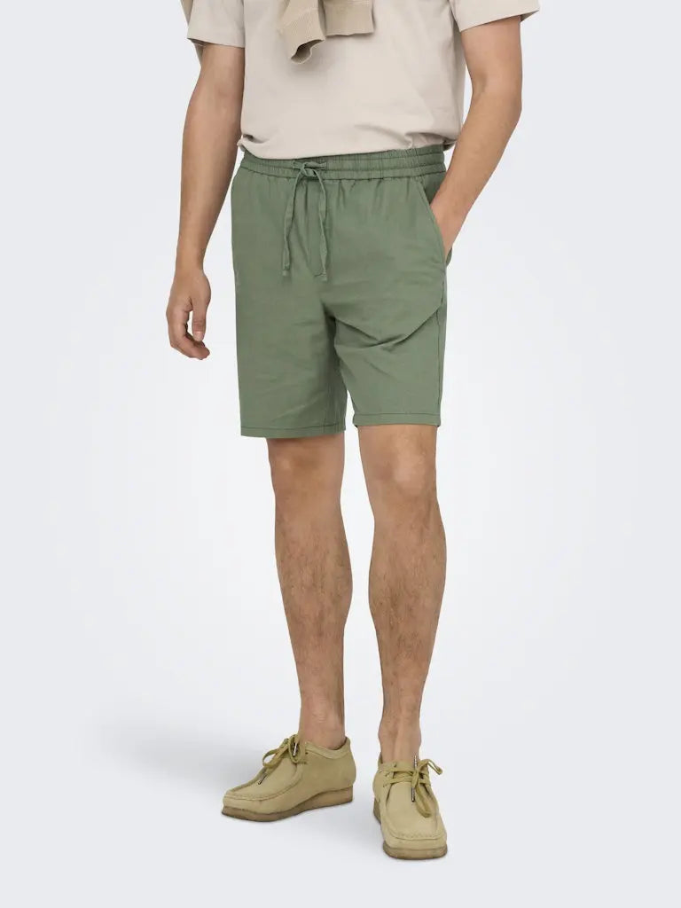 Linus Linshorts 0007 - Sea Spray Only & Sons