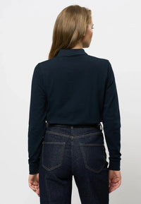 Lise Long Sleeve Polo - Dark Sapphire U.S. Polo Assn. W