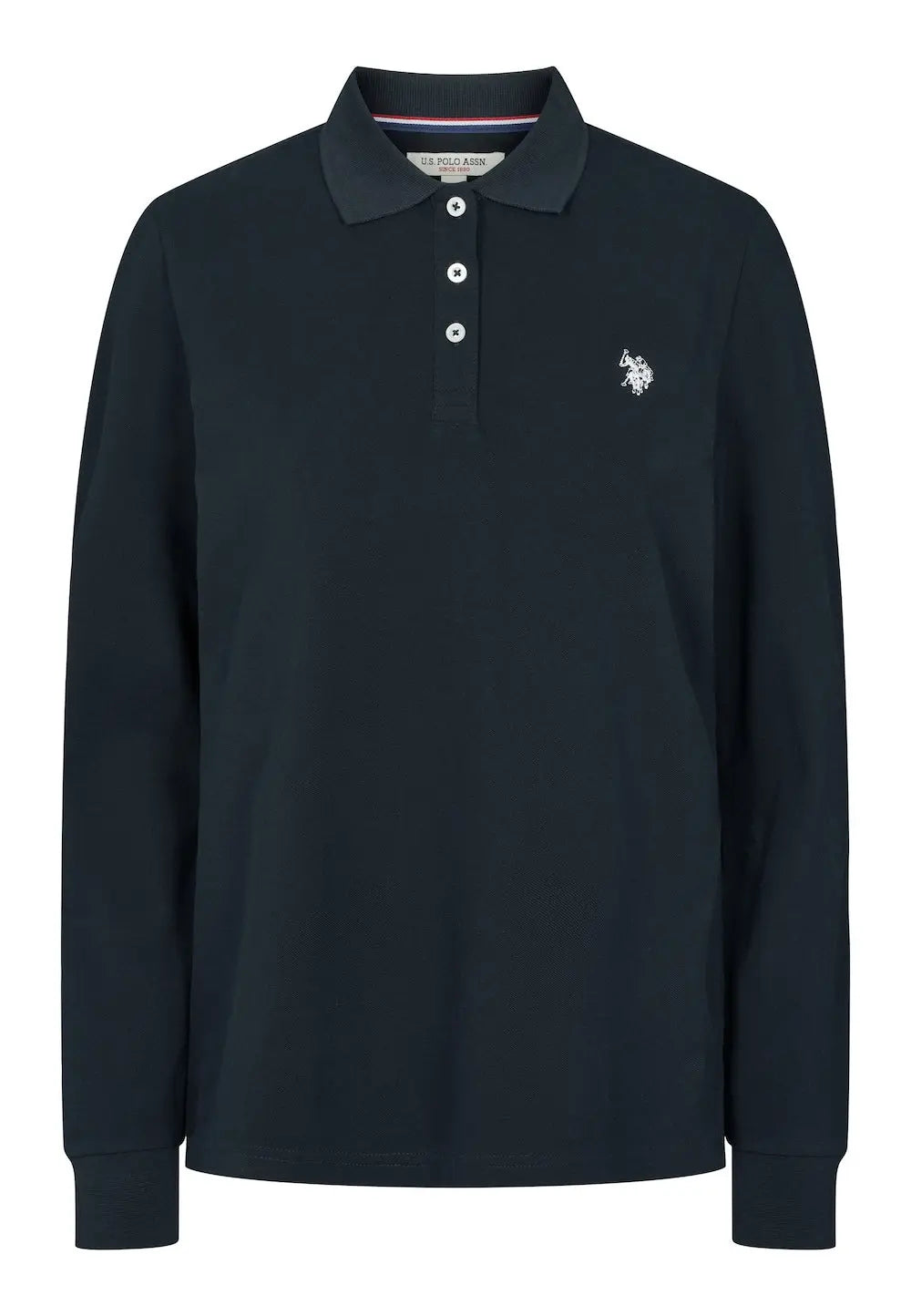Lise Long Sleeve Polo - Dark Sapphire U.S. Polo Assn. W