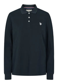 Lise Long Sleeve Polo - Dark Sapphire U.S. Polo Assn. W