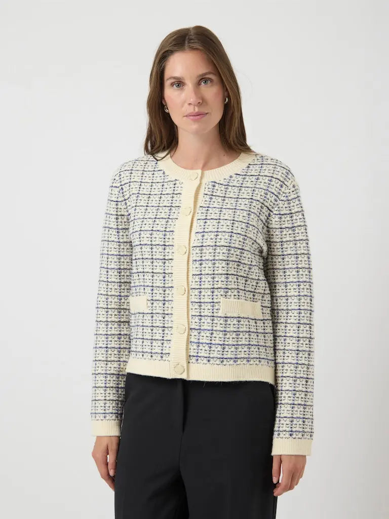 Livia Cardigan - Birch Pattern Y.A.S