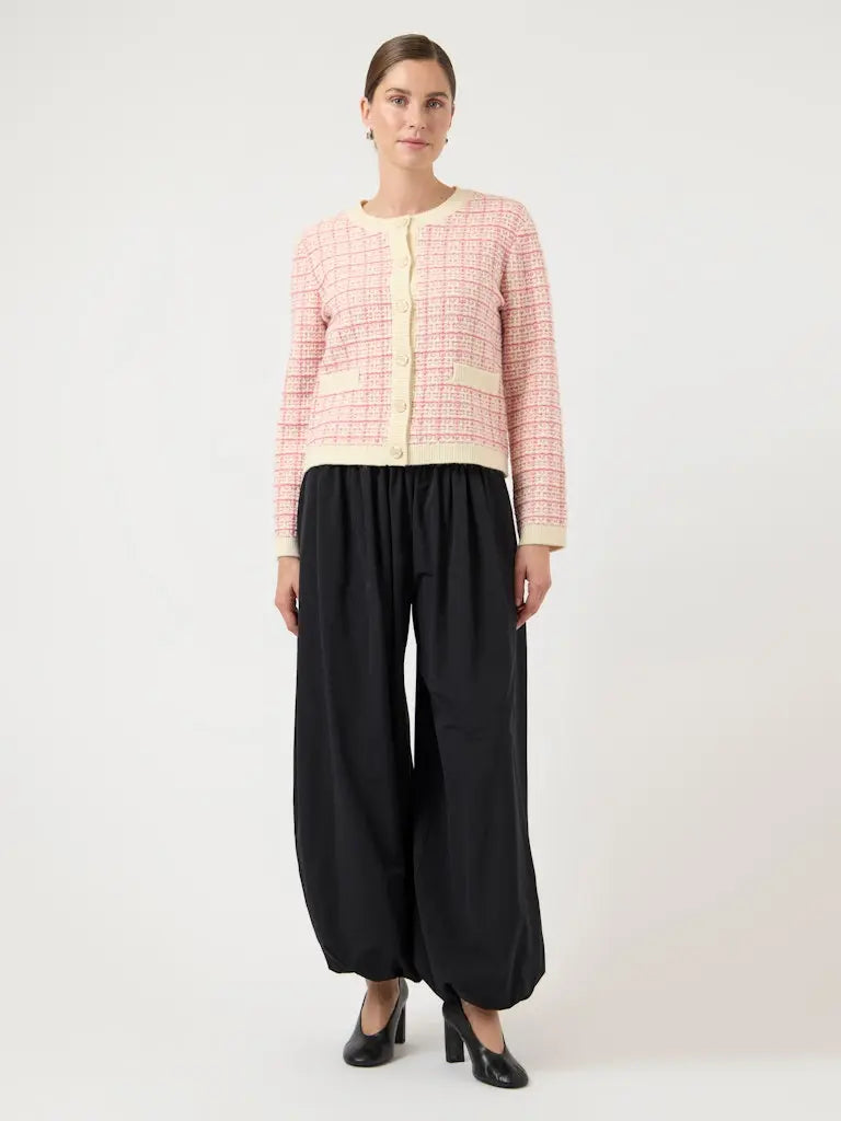 Livia Cardigan - Raspberry Sorbet Pattern Y.A.S