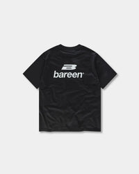 Logo Box Fit T-Skjorte - Black Bareen