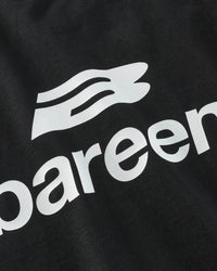 Logo Box Fit T-Skjorte - Black Bareen