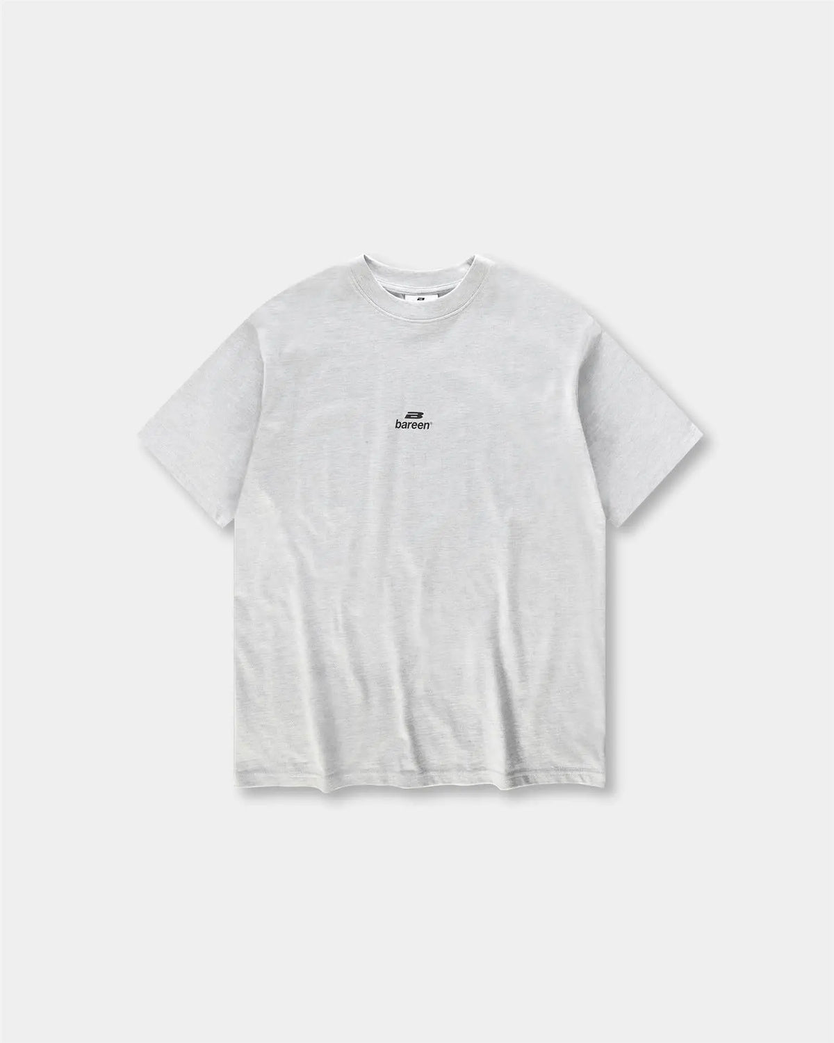Logo Box Fit T-Skjorte - Cloudy Grey Bareen
