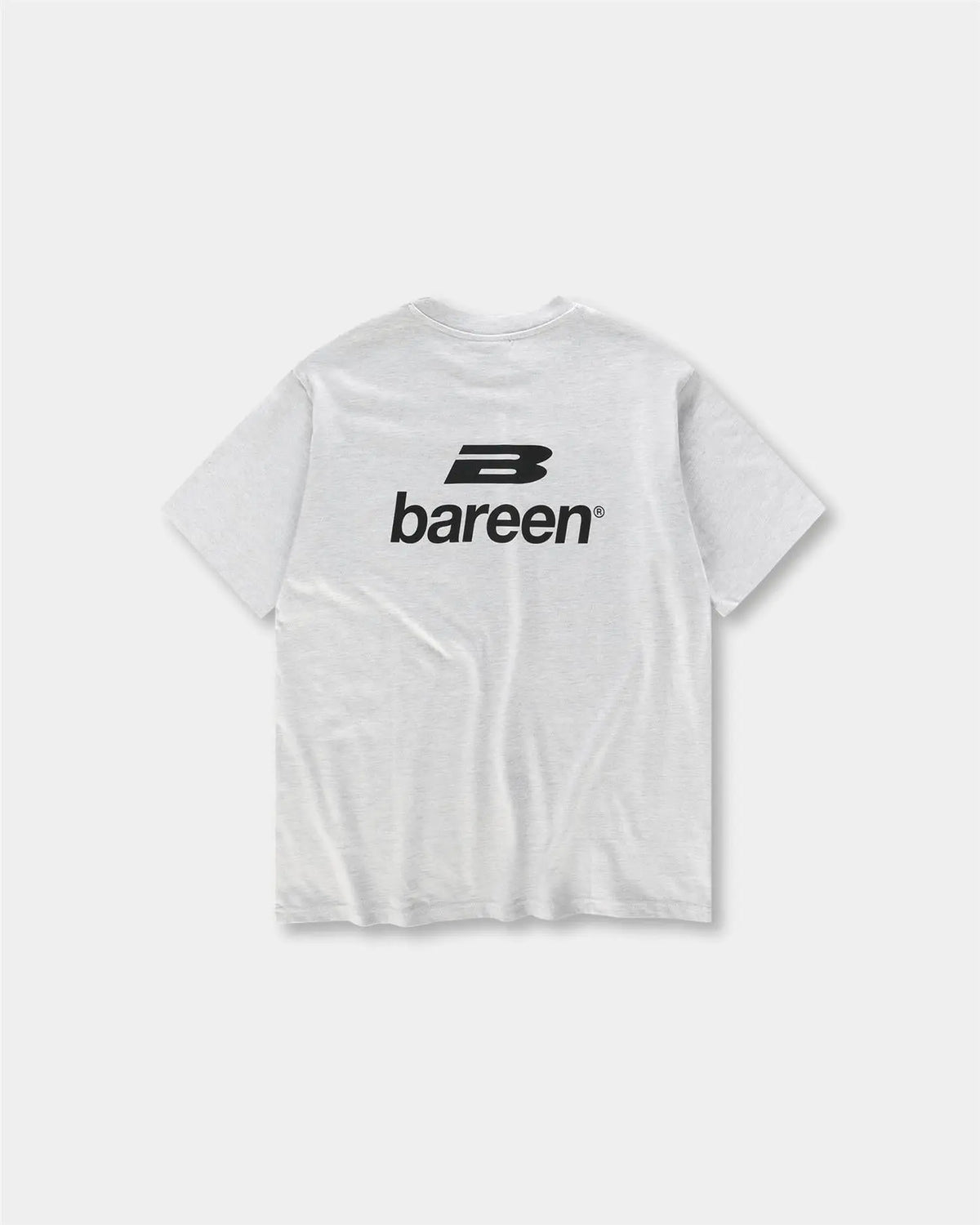 Logo Box Fit T-Skjorte - Cloudy Grey Bareen