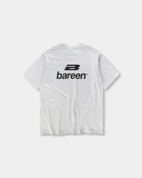 Logo Box Fit T-Skjorte - Cloudy Grey Bareen
