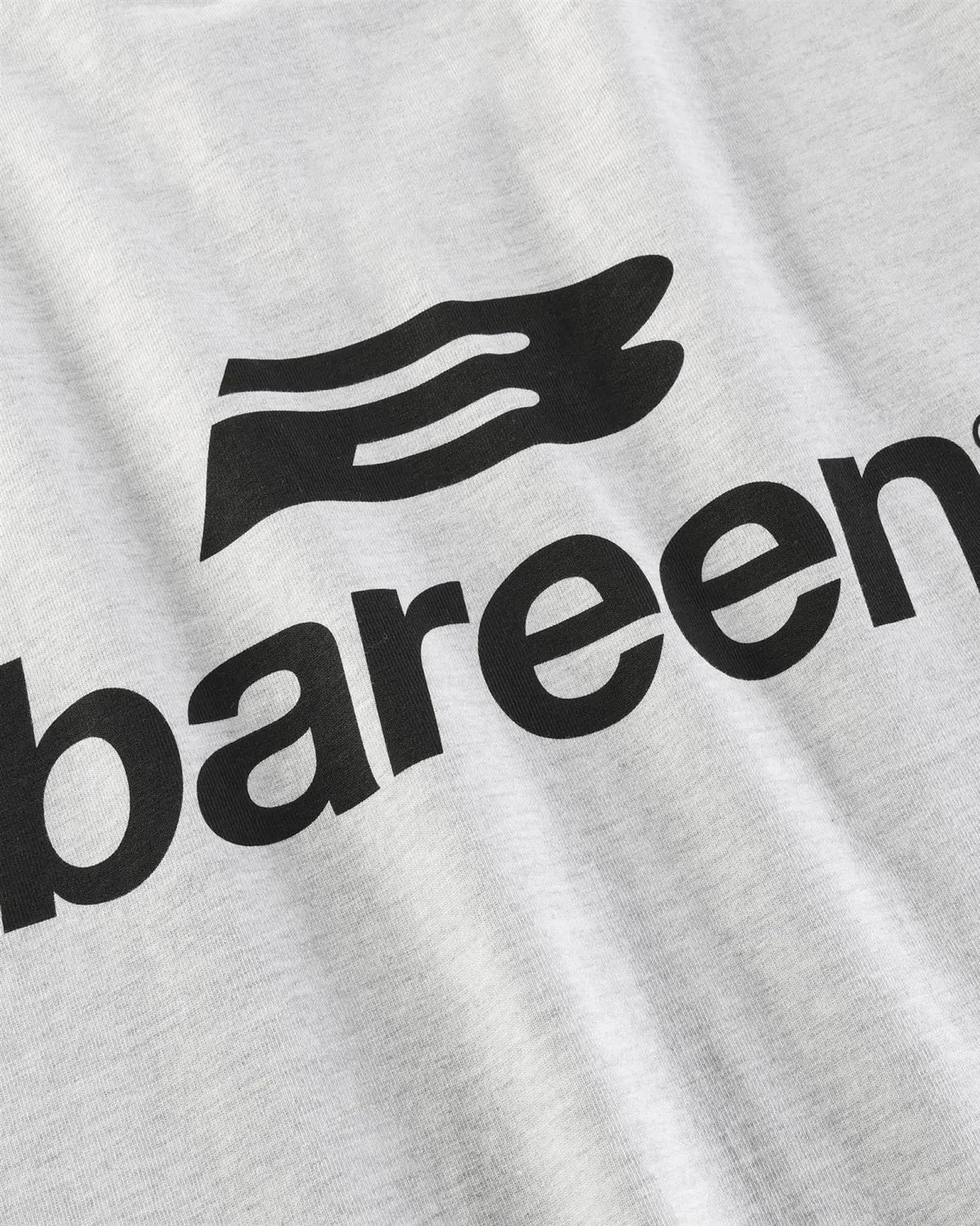 Logo Box Fit T-Skjorte - Cloudy Grey Bareen