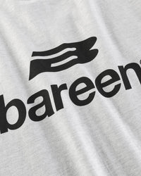 Logo Box Fit T-Skjorte - Cloudy Grey Bareen
