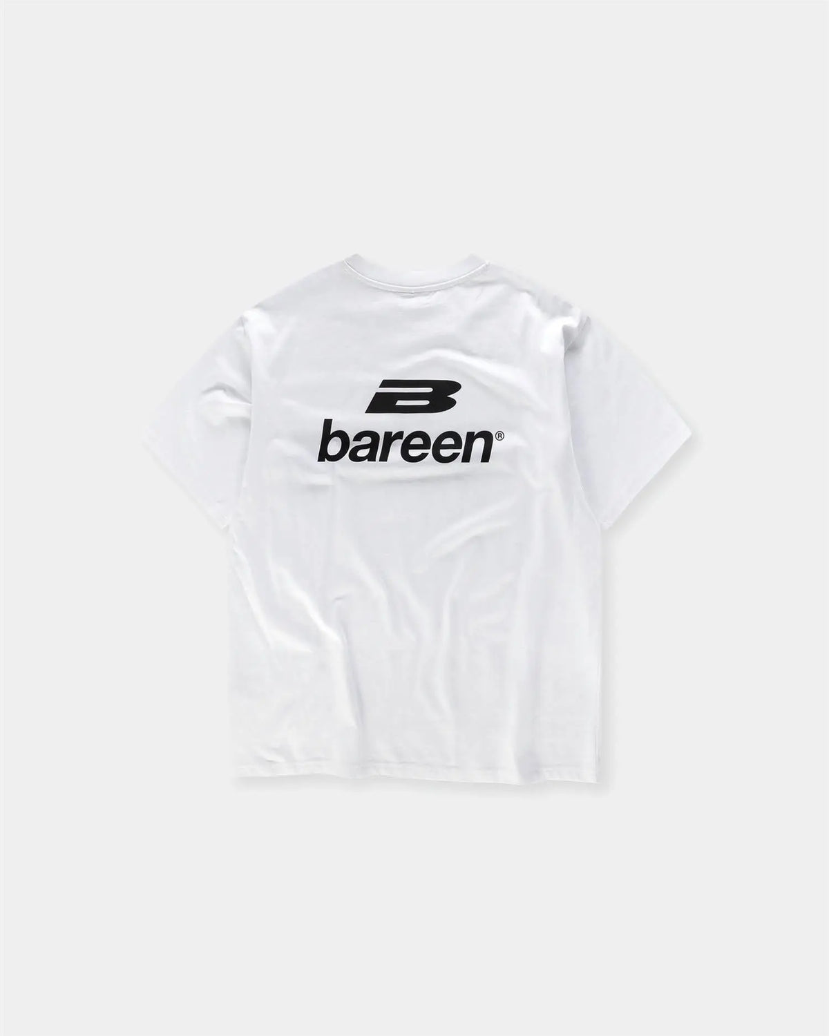 Logo Box Fit T-Skjorte - White Bareen