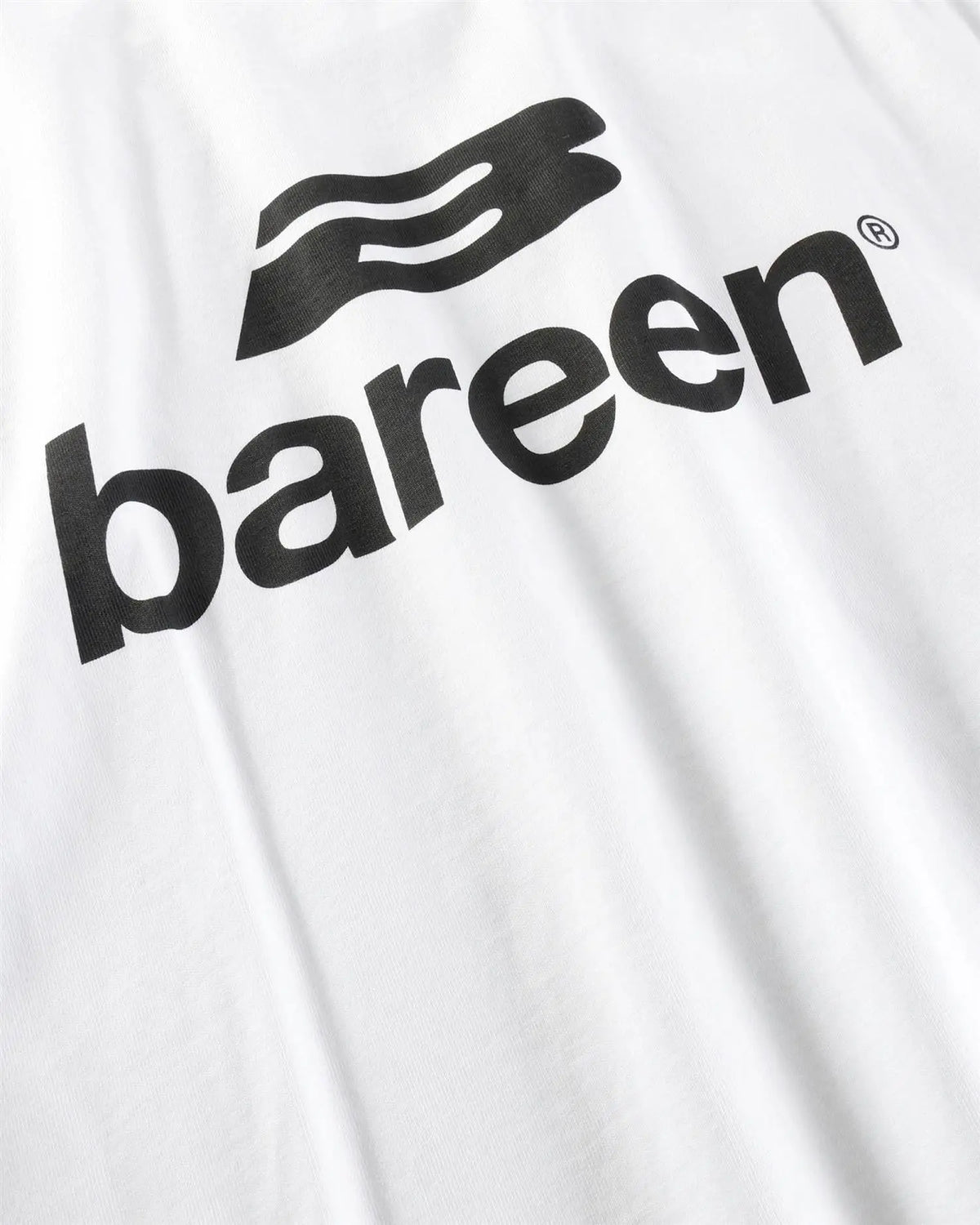 Logo Box Fit T-Skjorte - White Bareen