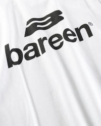 Logo Box Fit T-Skjorte - White Bareen