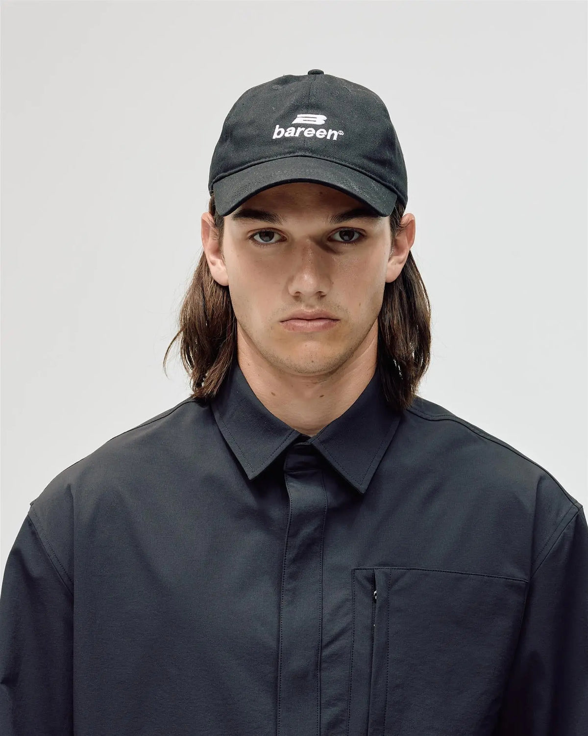Logo Cap - Black Bareen