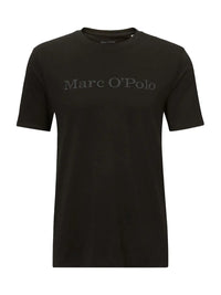 Logo T-Skjorte Organic - Black Marc O'Polo