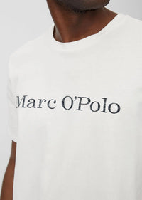 Logo T-Skjorte Organic - White Marc O'Polo