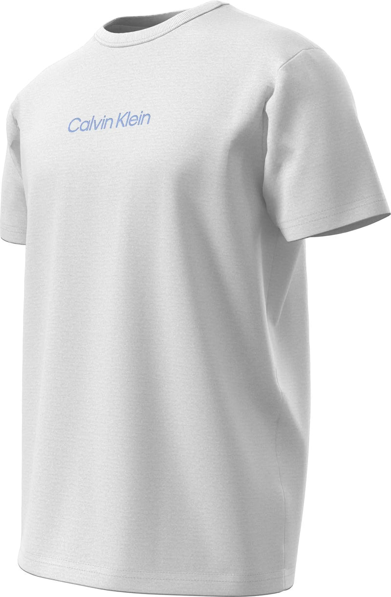 Logo T-Skjorte - White/Blue Logo Calvin Klein