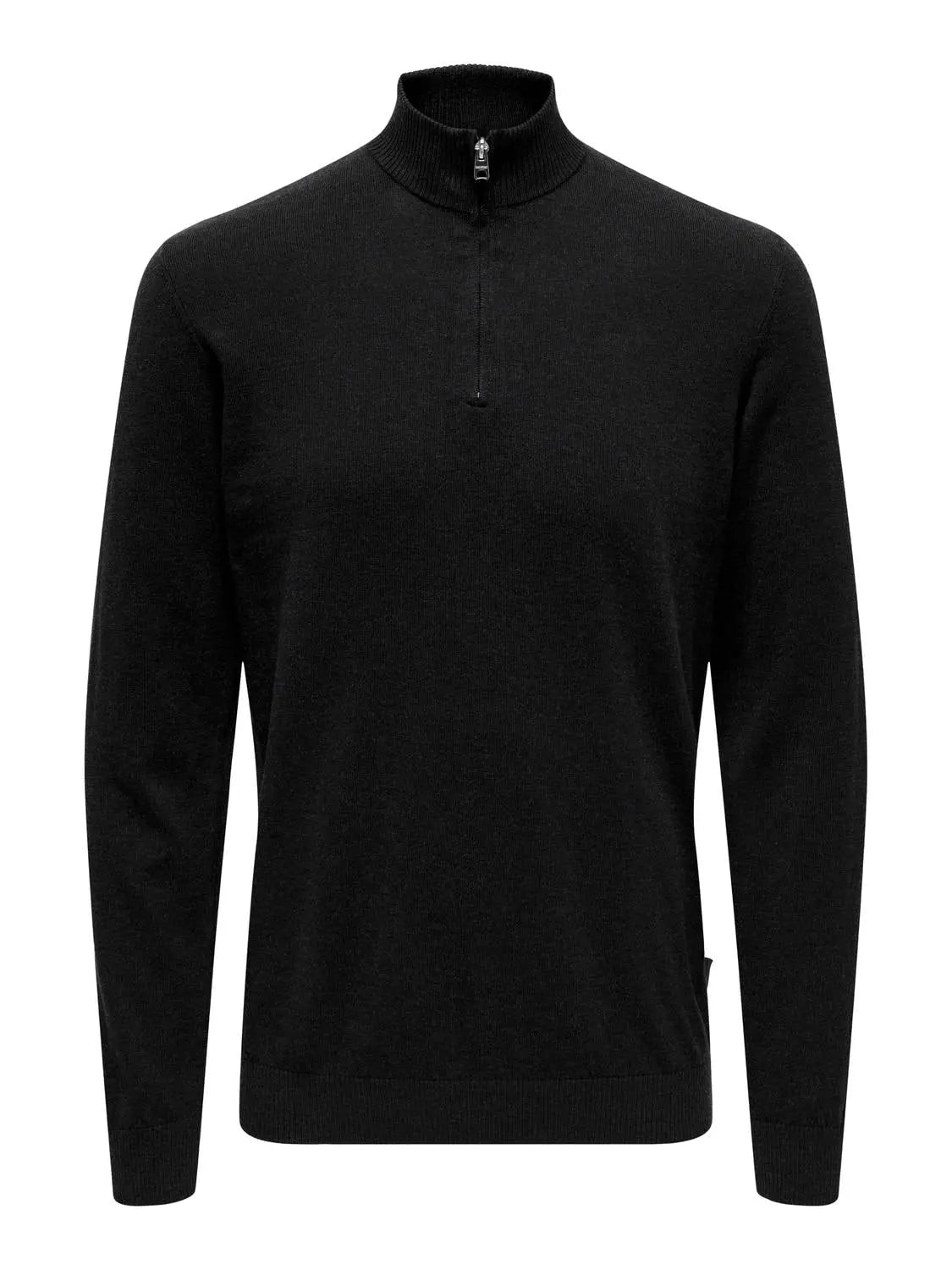 Loui Genser Half Zip - Black Only & Sons