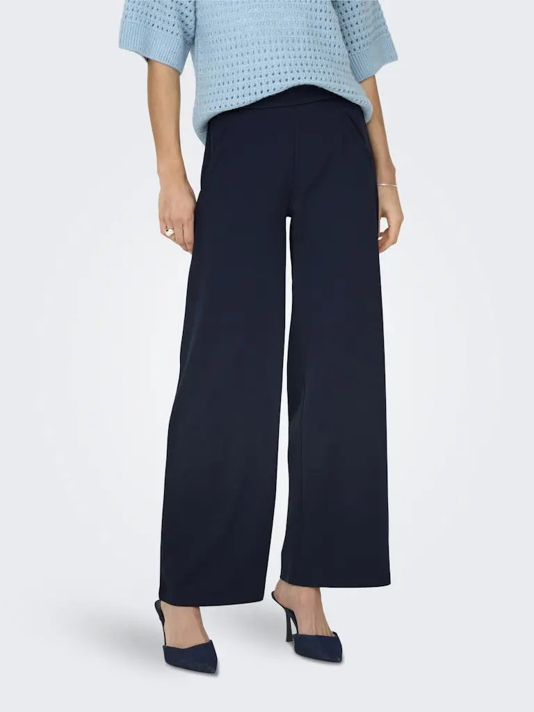 Louisville Catia Wide Leg - Black Iris JDY