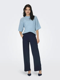 Louisville Catia Wide Leg - Black Iris JDY
