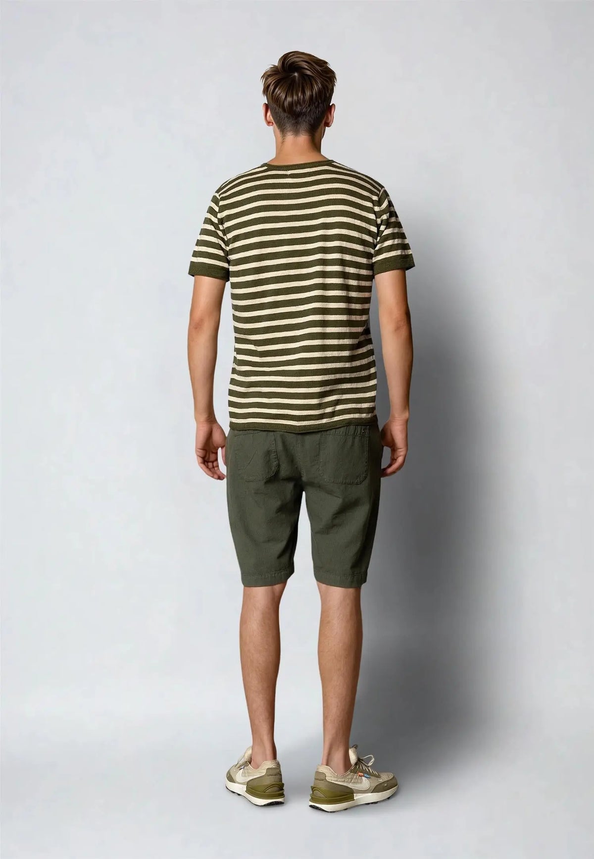 Luca Linshorts - Army Clean Cut Copenhagen
