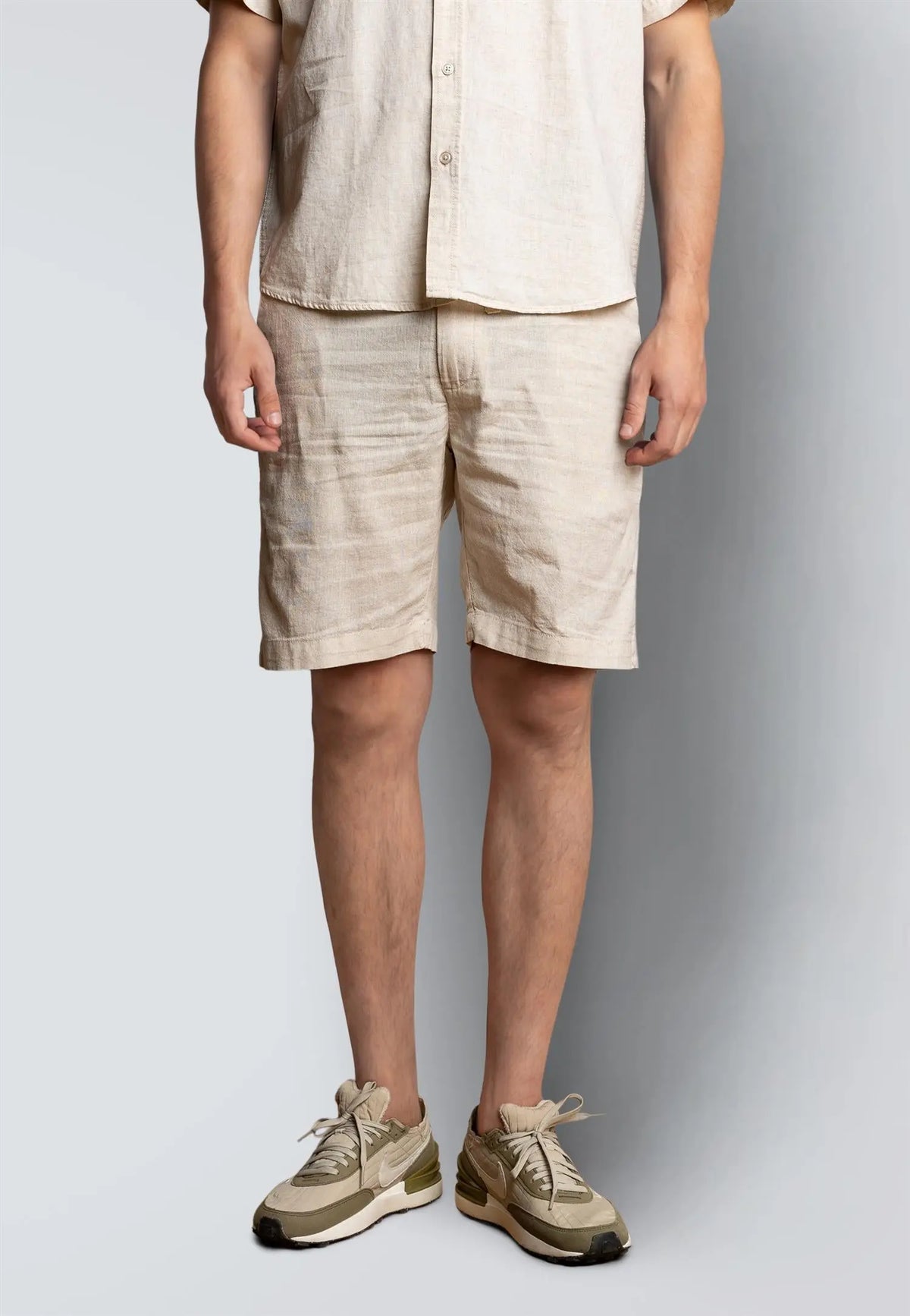 Luca Linshorts - Beige Clean Cut Copenhagen
