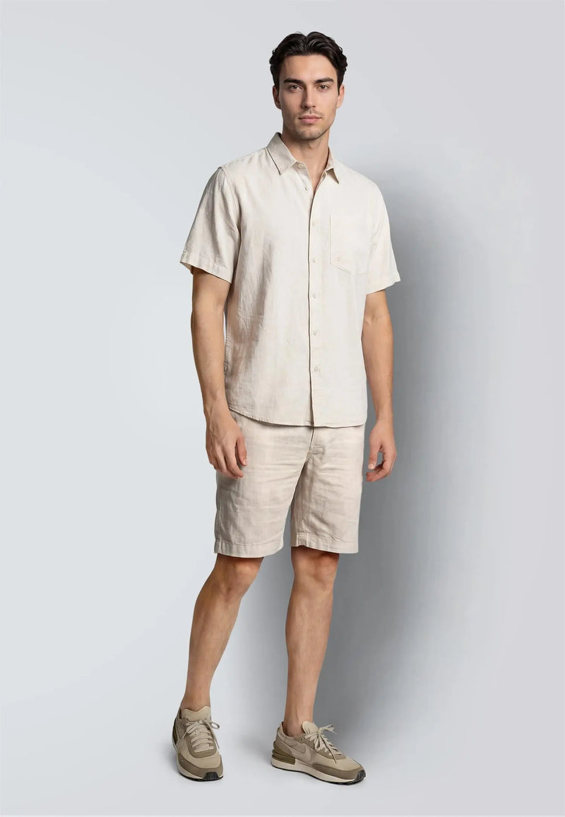 Luca Linshorts - Beige Clean Cut Copenhagen