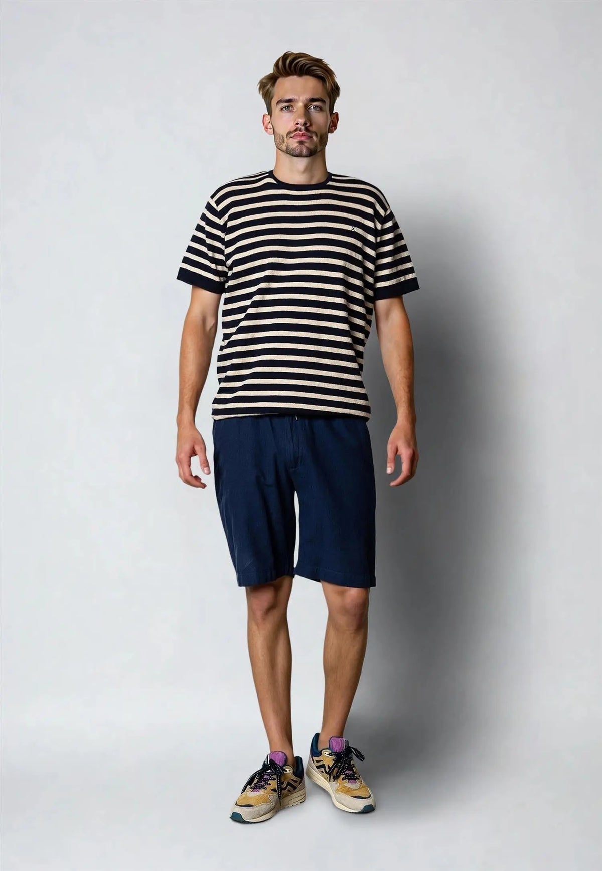 Luca Linshorts - Navy Clean Cut Copenhagen