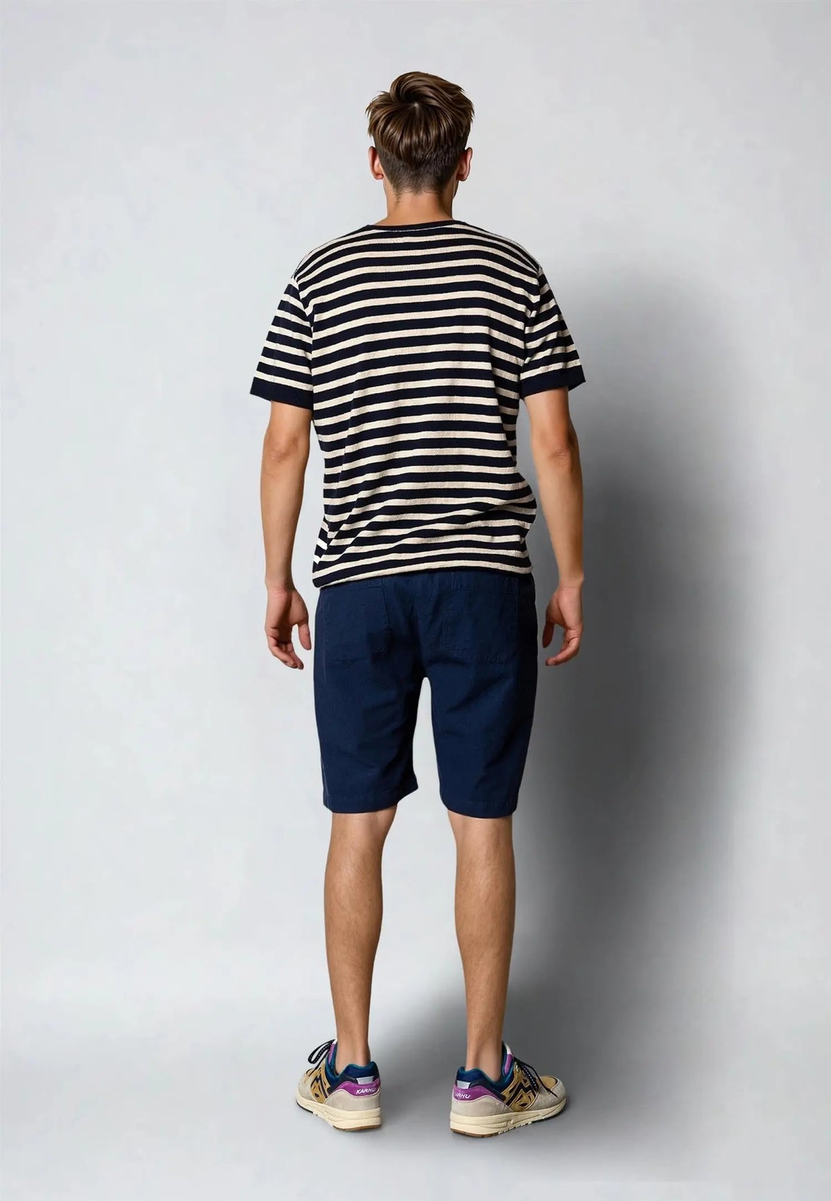 Luca Linshorts - Navy Clean Cut Copenhagen