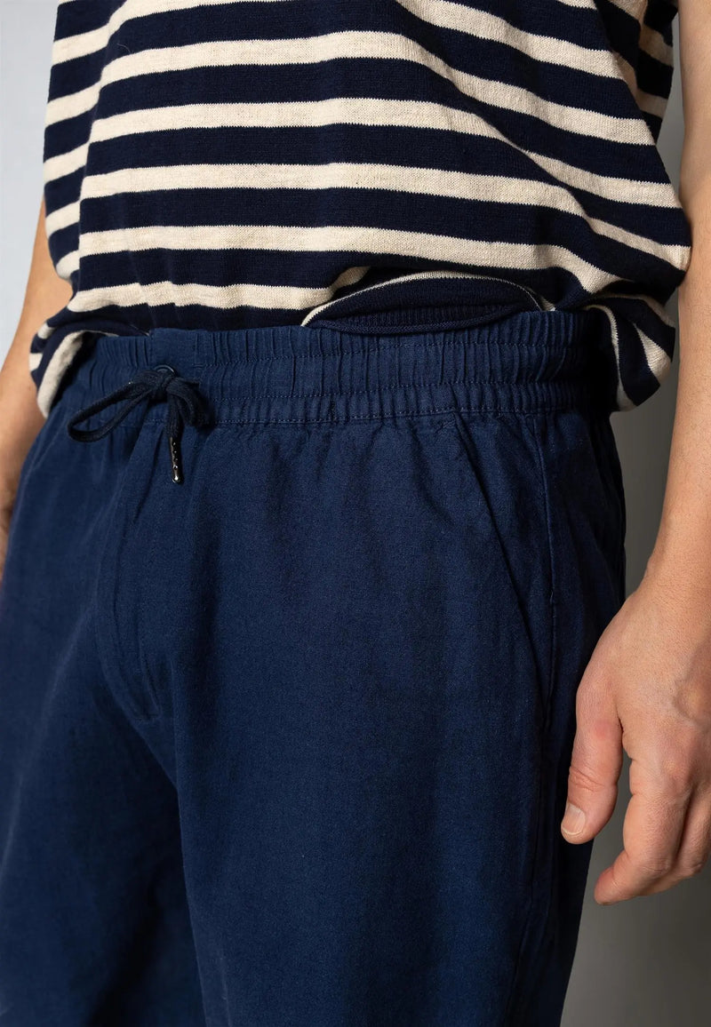 Luca Linshorts - Navy Clean Cut Copenhagen