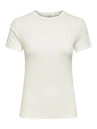 Lucky T-Skjorte - Cloud Dancer JDY