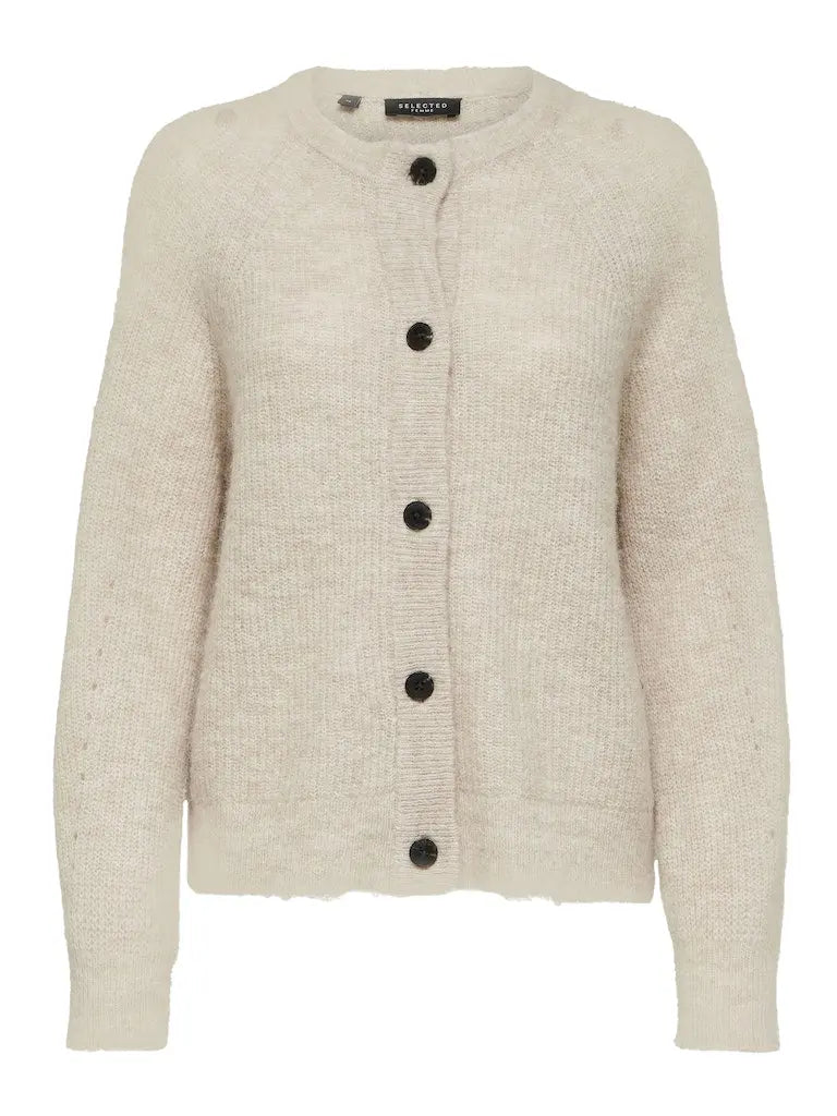 Lulu Cardigan - Birch Selected Femme