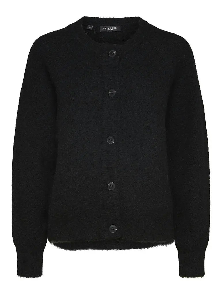 Lulu Cardigan - Black Selected Femme