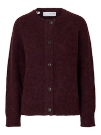 Lulu Cardigan - Fig Detail Selected Femme