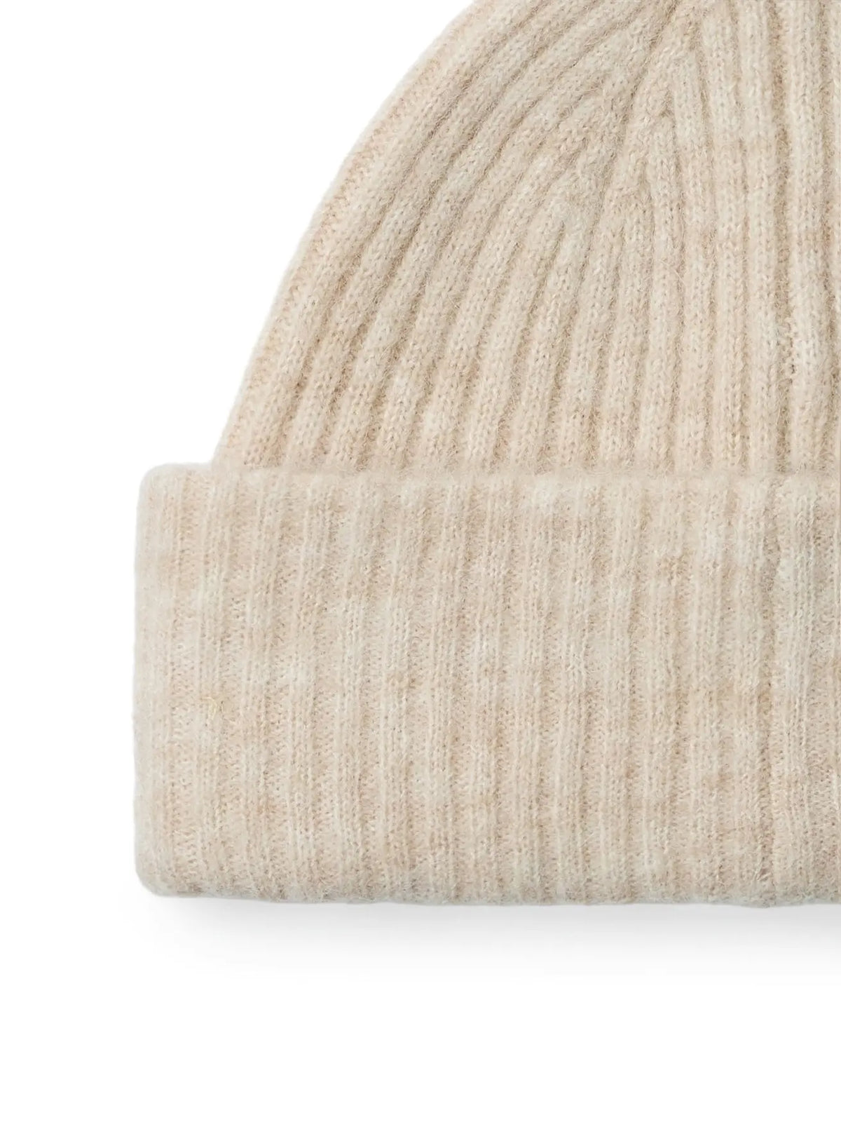 Lulu Wool Beanie - Birch Selected Homme
