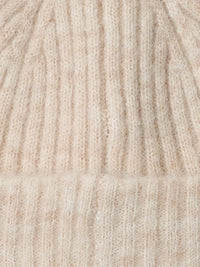 Lulu Wool Beanie - Birch Selected Homme