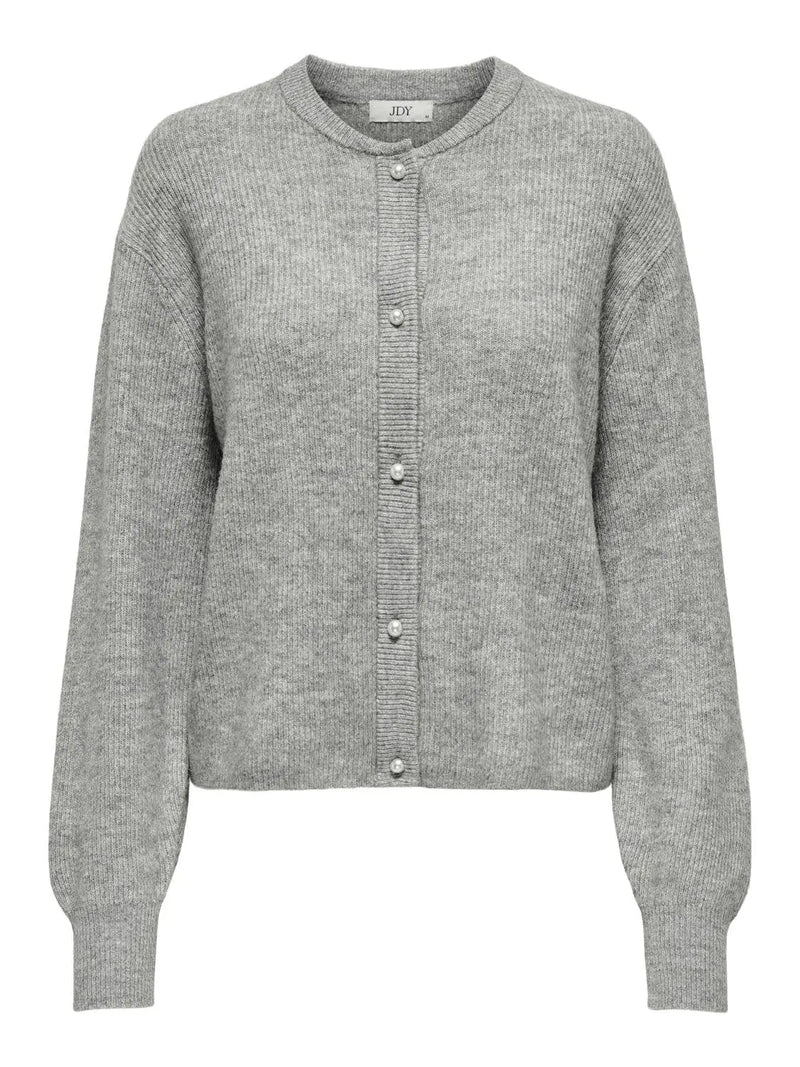 Lumi Cardigan - Medium Grey Melange JDY