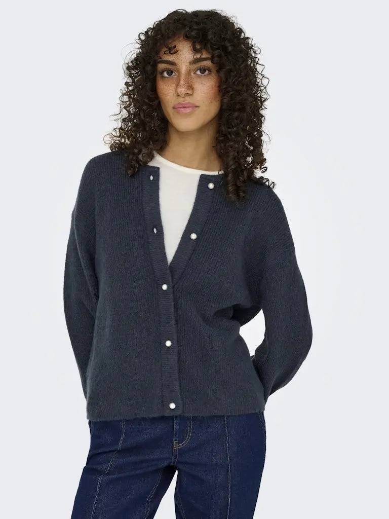 Lumi Cardigan - Total Eclipse JDY