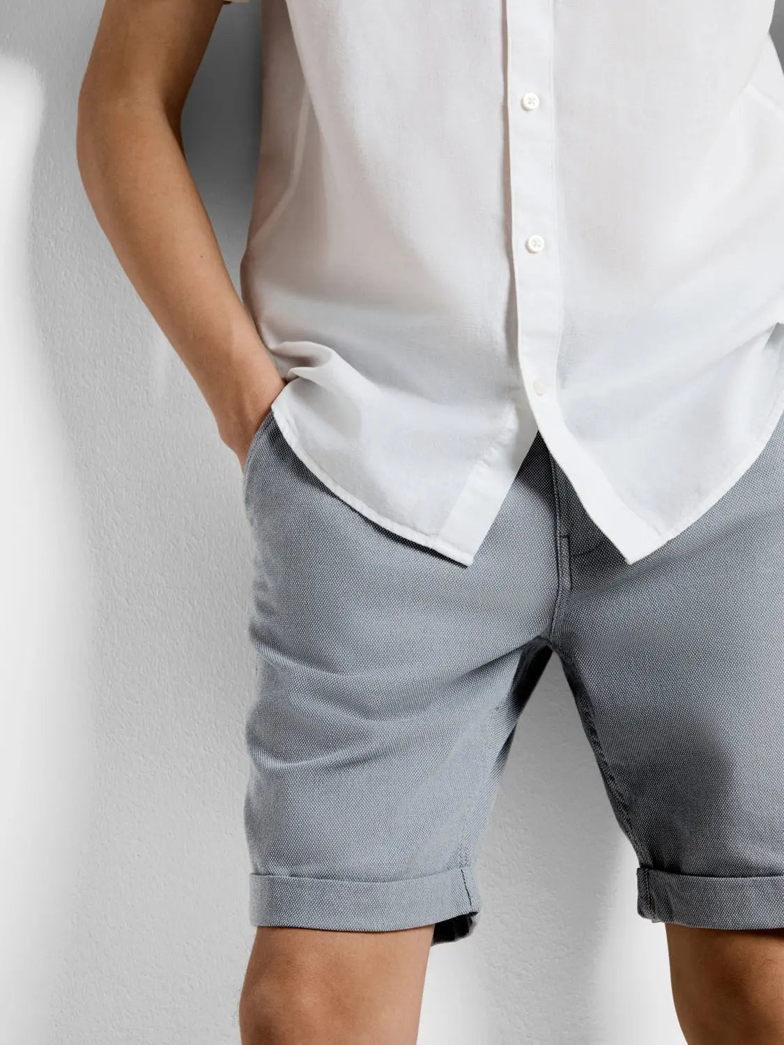 Luton Flex Shorts - Bering Sea Selected Homme