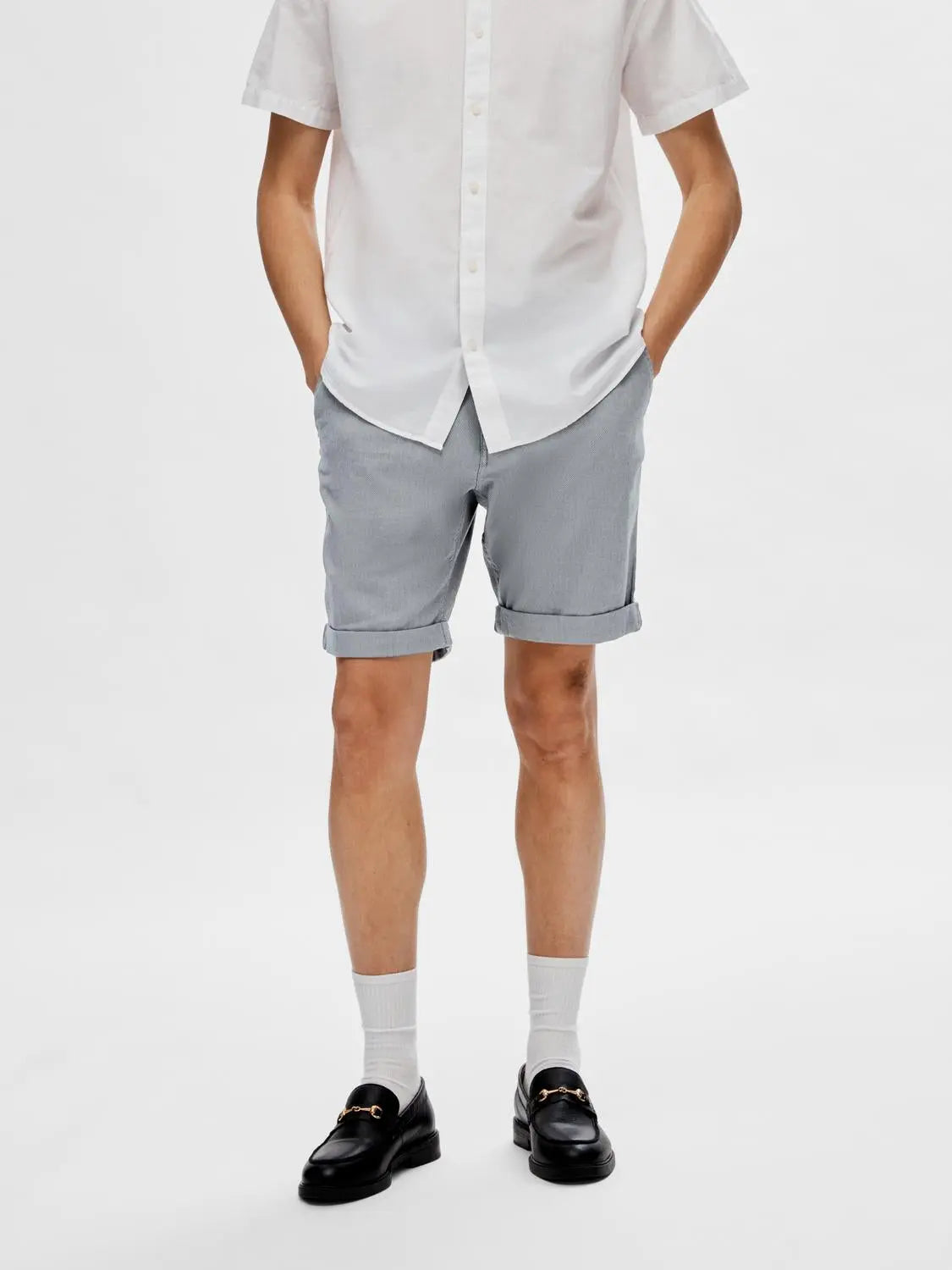 Luton Flex Shorts - Bering Sea Selected Homme