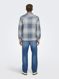 Mace Overshirt - Flint Stone Checks Only & Sons