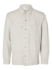 Mads Lin Overshirt - Pure Cashmere Selected Homme