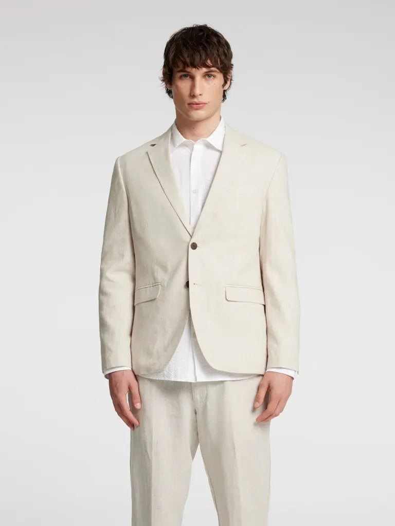 Malik Linblazer - Oatmeal Selected Homme